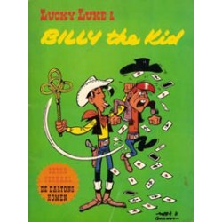 Lucky Luke SP Billy the Kid reclame-album Koopmans 1969
