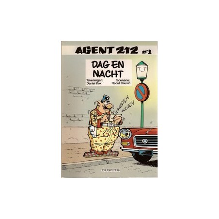 Agent 212 01 Dag en Nacht herdruk 1981 oorspr. omslag