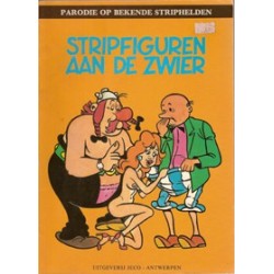Stripfiguren aan de zwier sexparodie Asterix en Suske & Wiske