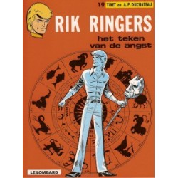 Rik Ringers 19 Het teken van de angst 1e druk Helmond 1974