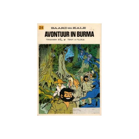 Baard en Kale 24 Avontuur in Burma 1e druk 1976