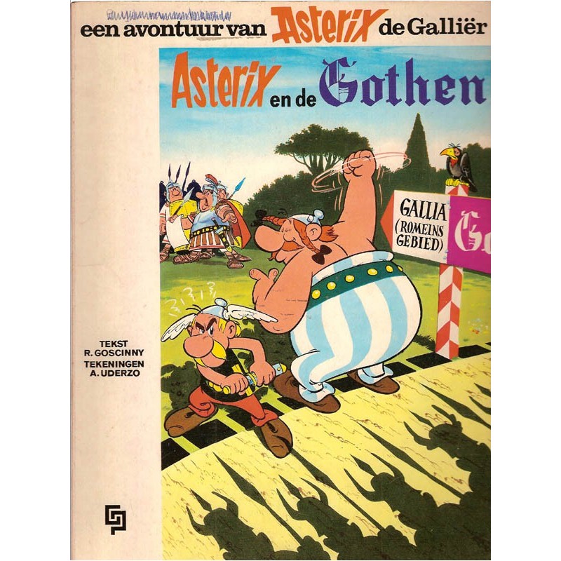 Asterix 03 De Gothen 1e druk 1968