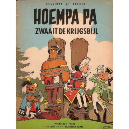 Hoempa Pa zwaait de krijgsbijl Favorietenreeks 1.7 1967 Van der Hout