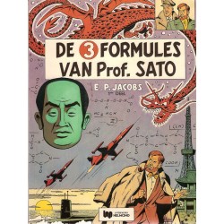 Blake & Mortimer L10 De 3 formules van professor Sato 1 1e druk 1977 Helmond
