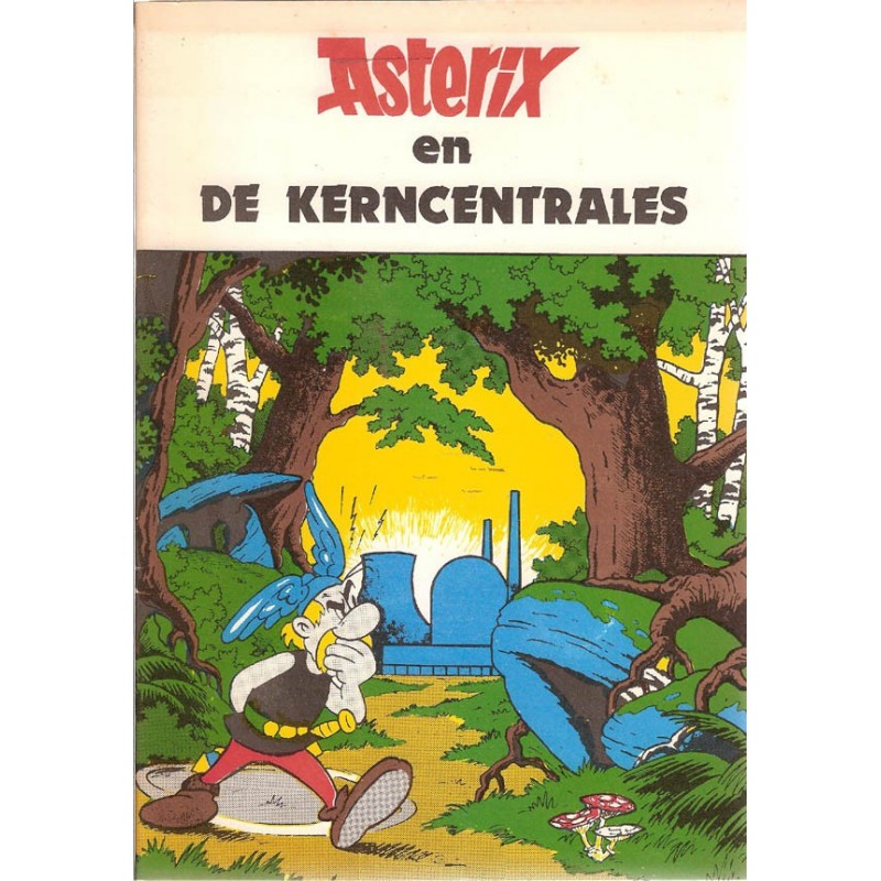 Asterix parodie De kerncentrales herdruk 1980 nieuwe voorkant