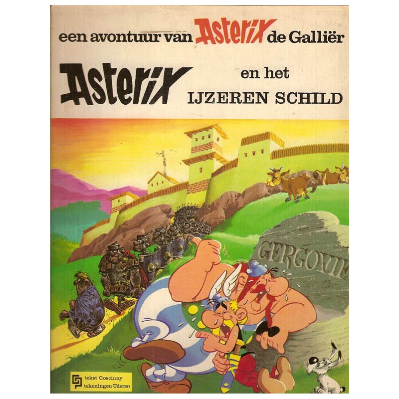 Asterix 11 Het ijzeren schild herdruk GP 1972