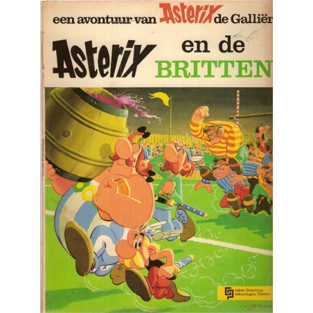 Asterix 08 De Britten herdruk GP 1971