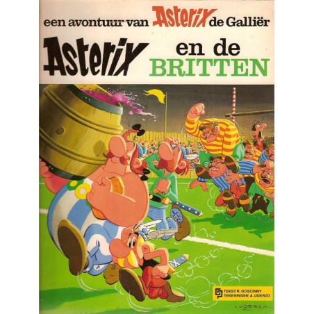 Asterix 08 De Britten 1e druk 1970