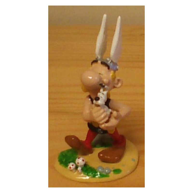 Asterix tinfiguren 4237 Asterix met Idefix