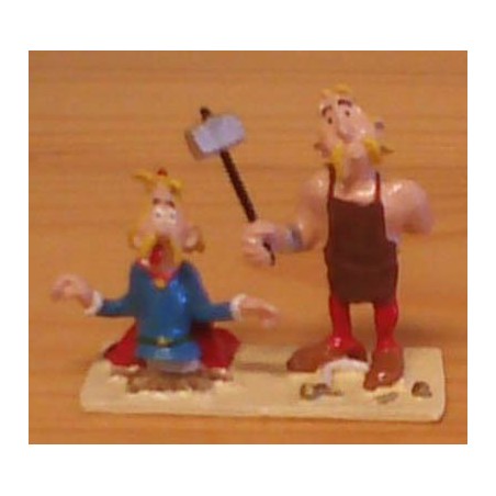 Asterix tinfiguren 2311 pixi-mini Hoefnix mept Assurancetourix