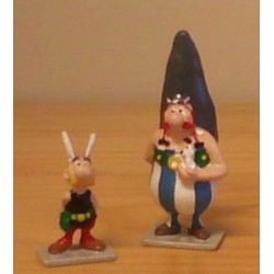 Asterix tinfiguren 2102/2103 pixi-mini set Asterix en Obelix