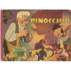 Walt Disney's Pinocchio plaatjesalbum 1e druk 1956