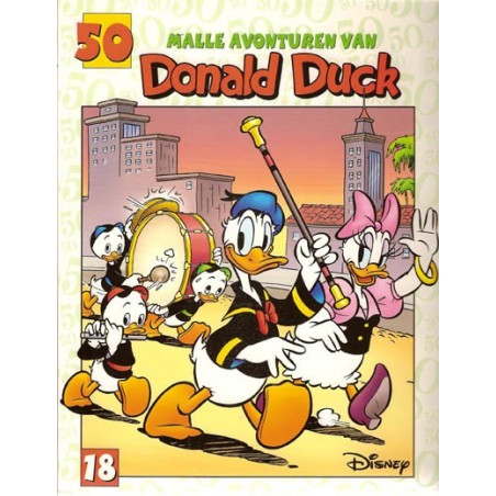 Donald Duck 50-reeks 18 Malle avonturen van Donald Duck