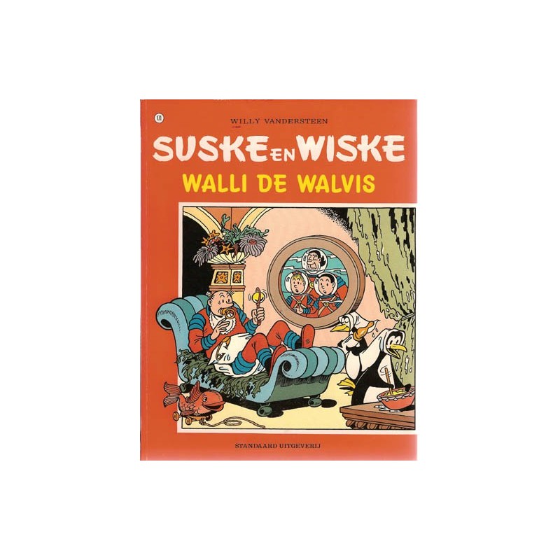 Suske & Wiske 171 Walli de walvis 1e druk 1979