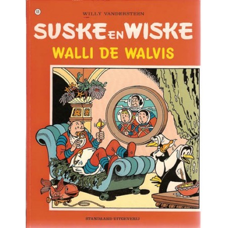 Suske & Wiske 171 Walli de walvis 1e druk 1979