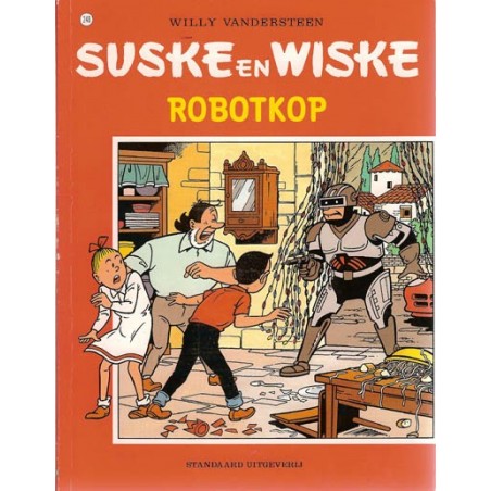 Suske & Wiske 248 Robotkop 1e druk 1996