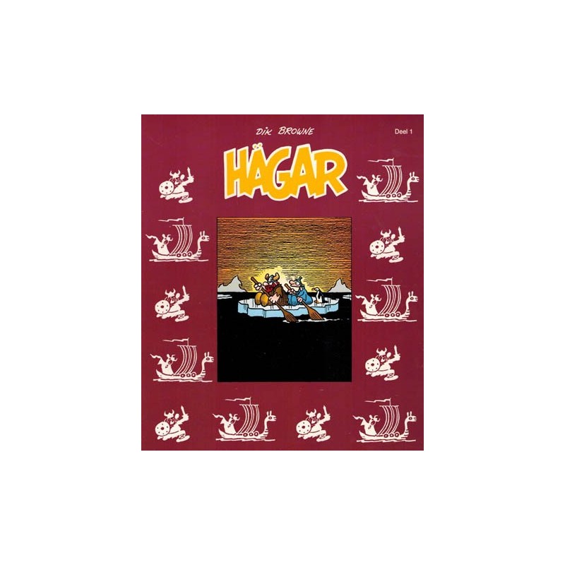 Hagar album vierkant set deel 1 t/m 3 1e drukken 1996
