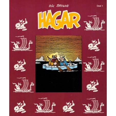 Hagar album vierkant set deel 1 t/m 3 1e drukken 1996