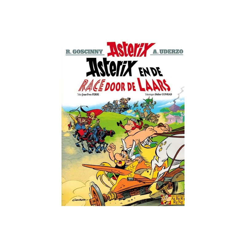 Asterix   37 De race door de laars (naar Uderzo & Goscinny)