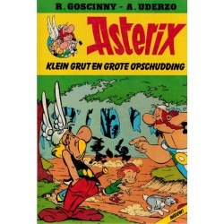 Asterix leesboekje HC Klein grut en grote opschudding 1e druk 1986