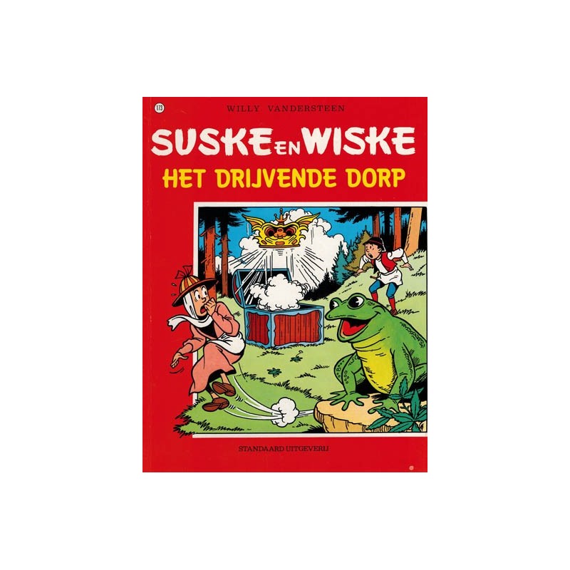 Suske & Wiske 173 Het drijvende dorp herdruk (naar Willy Vandersteen)
