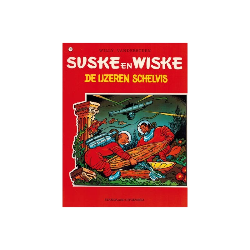 Suske & Wiske 076 De ijzeren schelvis herdruk