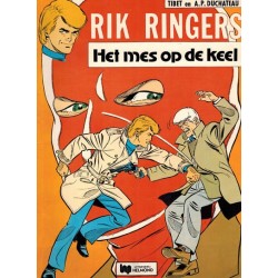 Rik Ringers 27 Het mes op de keel 1e druk Helmond 1978