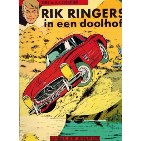 Rik Ringers 03 In een doolhof 1e druk Helmond 1974