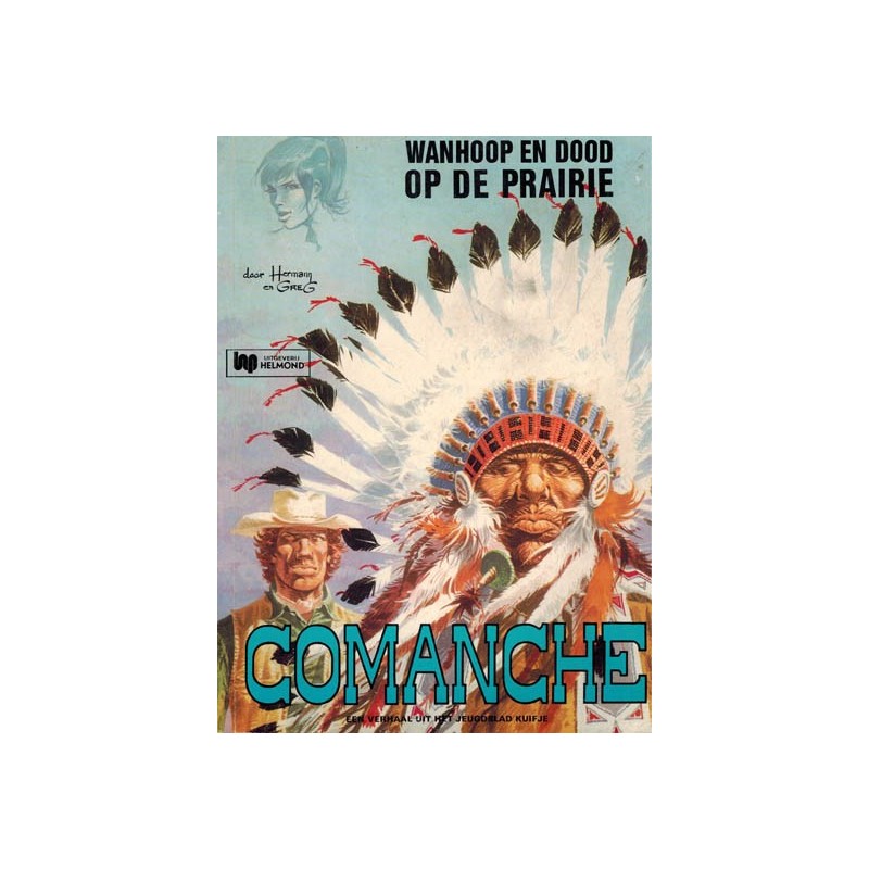 Comanche 02 Wanhoop op de prairie herdruk Helmond