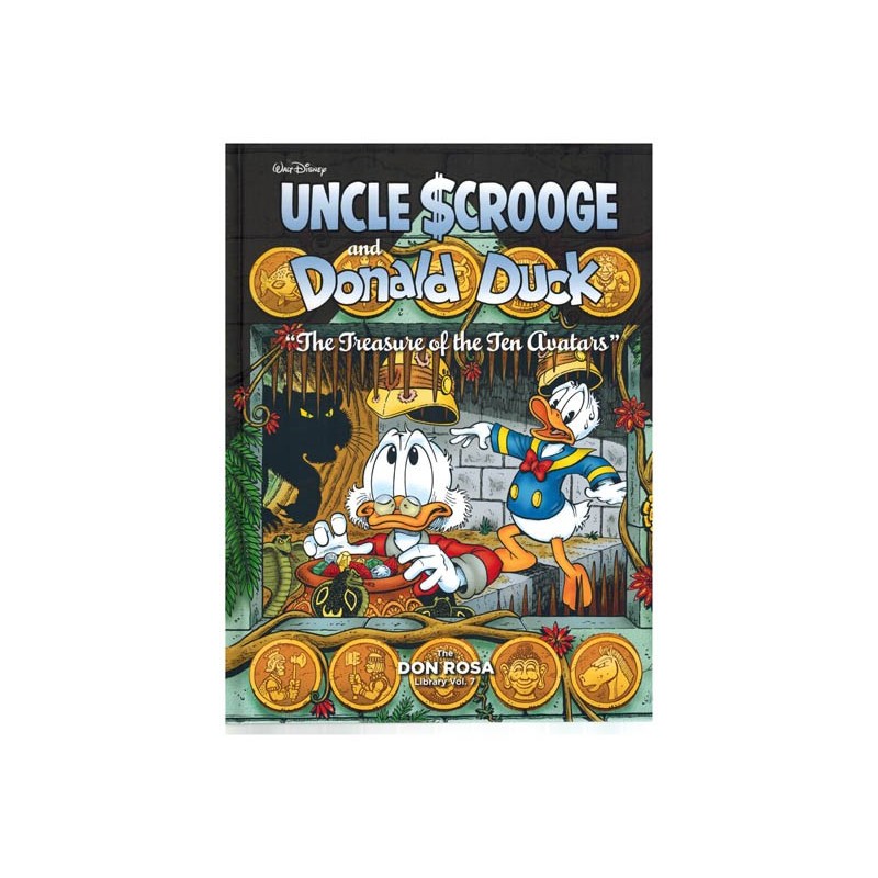 Don Rosa Library 07 HC Uncle Scrooge and Donald Duck The treasure of the ten avatars