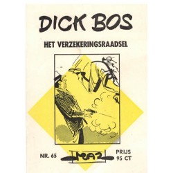Dick Bos M65 Het verzekeringsraadsel 1e druk 1967