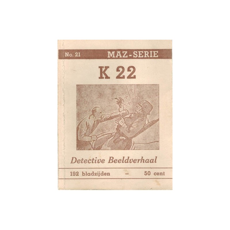 Dick Bos T-II 21 K 22 herdruk 1949