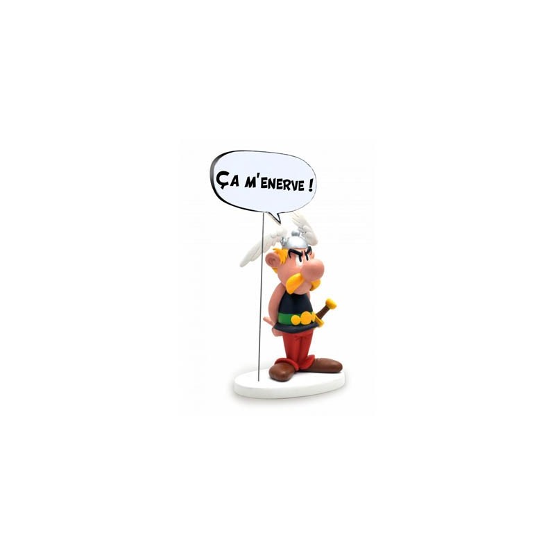 Asterix  beeld Asterix wordt nerveus Ca m'enerve!