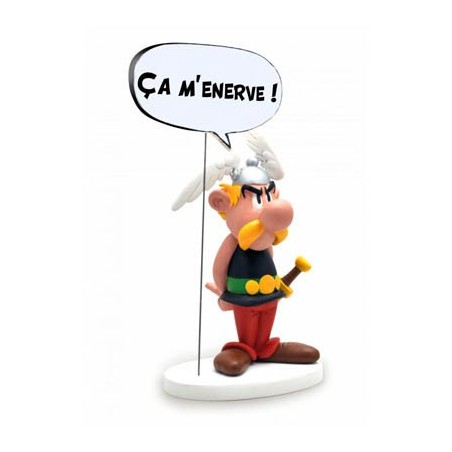Asterix  beeld Asterix wordt nerveus Ca m'enerve!