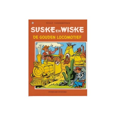 Suske & Wiske 162 De gouden locomotief herdruk