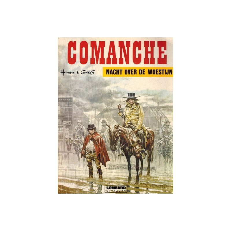 Comanche 05 Nacht over de woestijn herdruk Lombard