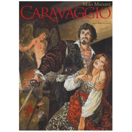Caravaggio 01 HC Met degen en palet