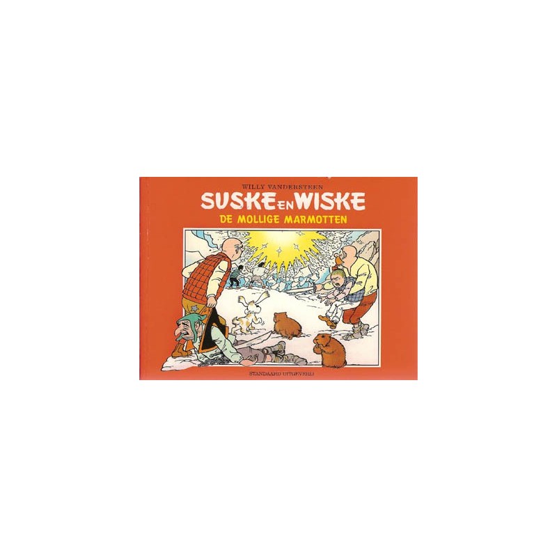 Suske & Wiske reclamealbum oblong De mollige marmotten 1e druk 2001 (Bruna)