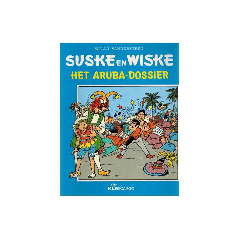 Suske & Wiske reclamealbum Het Aruba-dossier 1e druk 1994 (KLM) [naar Willy Vandersteen]