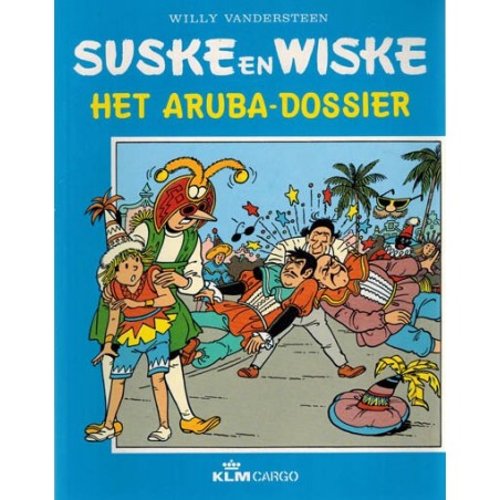 Suske & Wiske reclamealbum Het Aruba-dossier 1e druk 1994 (KLM) [naar Willy Vandersteen]