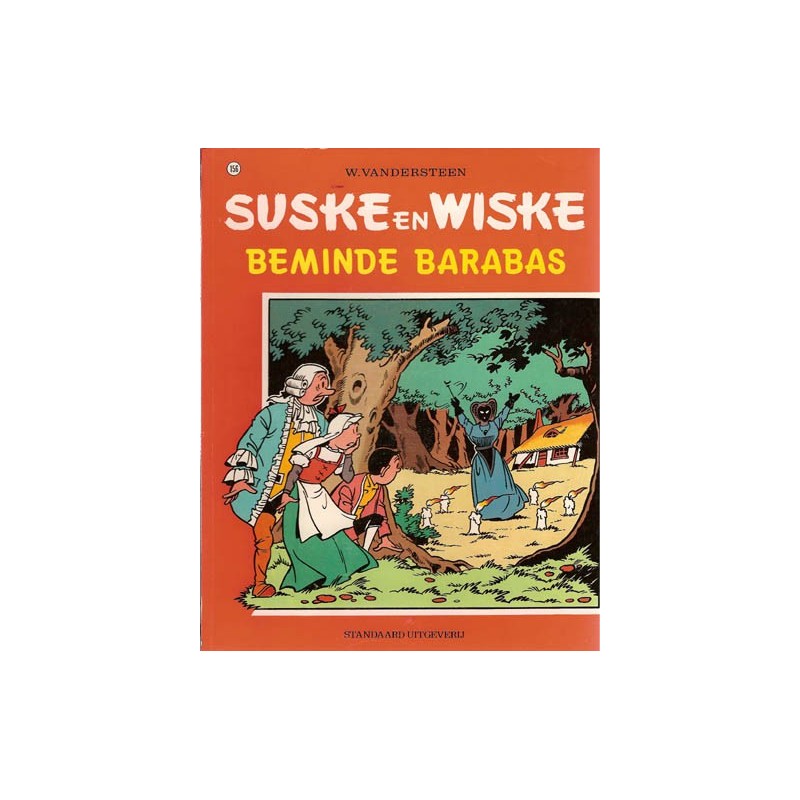 Suske & Wiske 156 Beminde Barabas 1e druk 1975