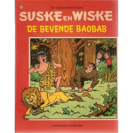 Suske & Wiske 152 De bevende baobab 1e druk 1974