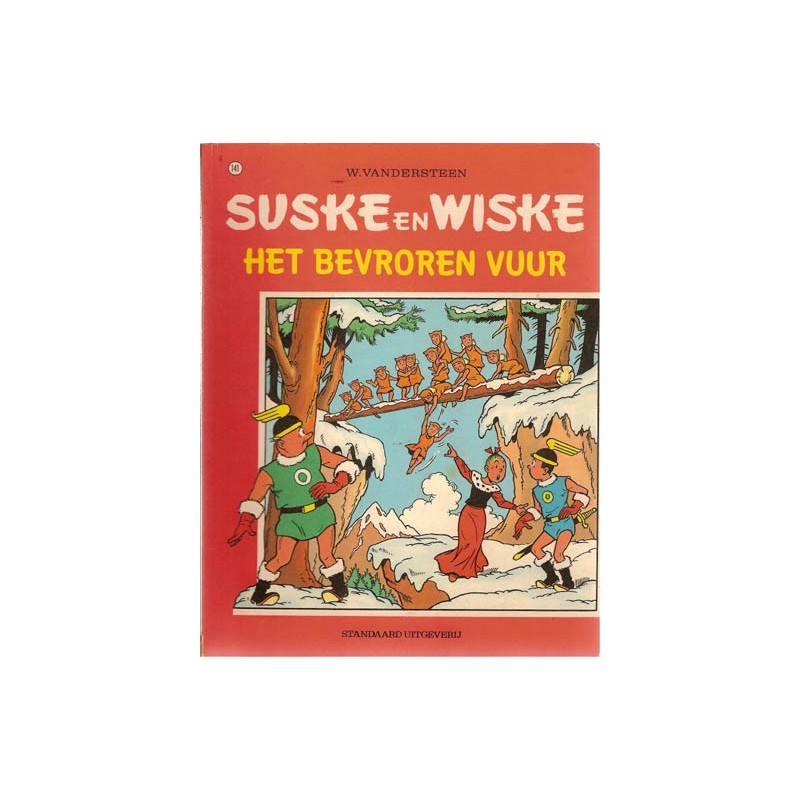 Suske & Wiske 141 Het bevroren vuur 1e druk 1973