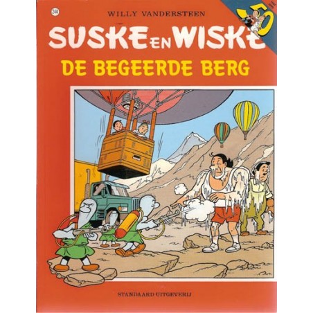 Suske & Wiske 244 De begeerde berg 1e druk 1995