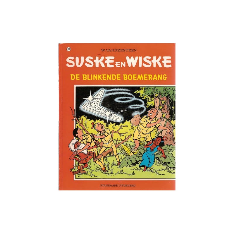 Suske & Wiske 161 De blinkende boemerang 1e druk 1976