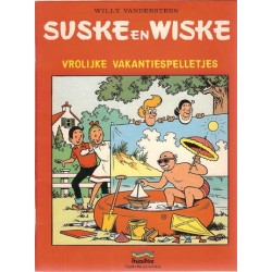 Suske & Wiske reclamealbum Vrolijke vakantiespelletjes 1e druk 1988 (Prestoprint)