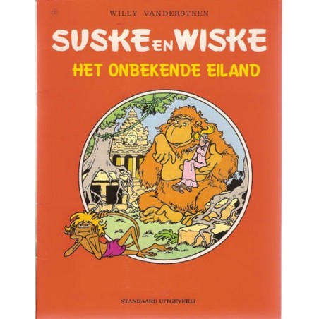 Suske & Wiske reclamealbum Onbekende eiland 1e druk 1999 (Albert Heijn)