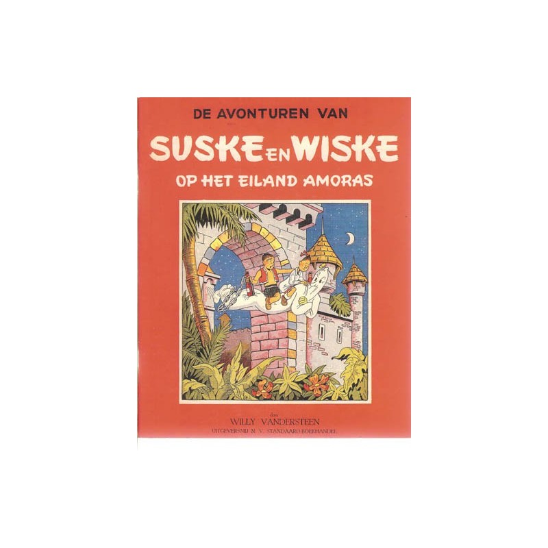 Suske & Wiske reclamealbum Eiland Amoras 1e druk 2003 (Het Volk)