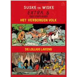 Suske & Wiske reclamealbum Extra 06 Het verborgen volk 1e druk 1987