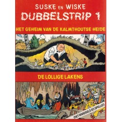 Suske & Wiske reclamealbum Dubbelstrip 01 (88) Het geheim van de Kalmthoutse heide + De lollige lakens 88 pagina's